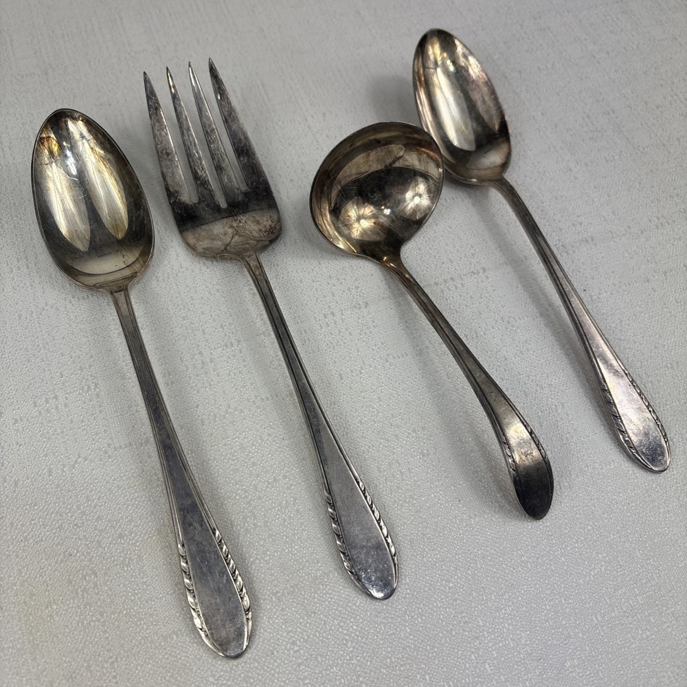 Vintage International Holmes & Edward's FIRST LADY Serving Utensil Set - Picture 2 of 12